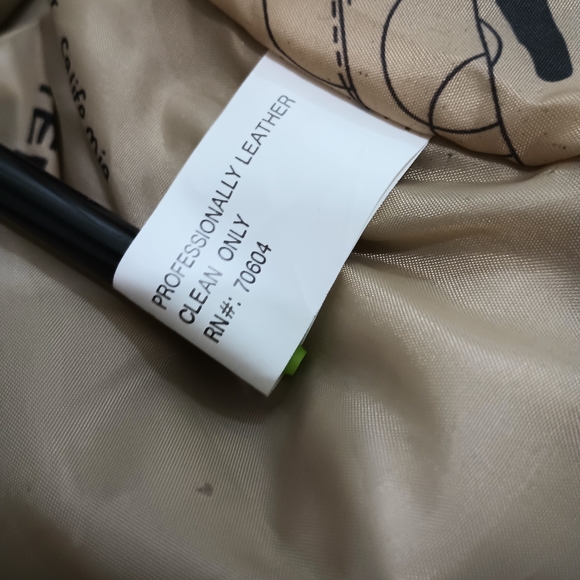 Vintage Serge Platini Milan Italy black Suede jacket Men's XXlarge - Picture 8 of 14